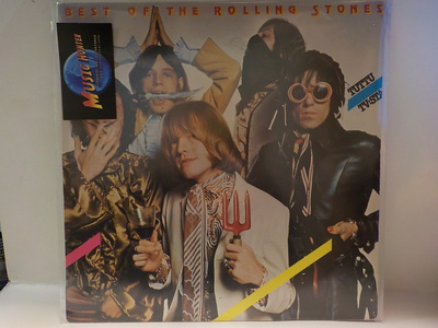 ROLLING STONES BEST OF THE ROLLING STONES RARE FIN PRESS
