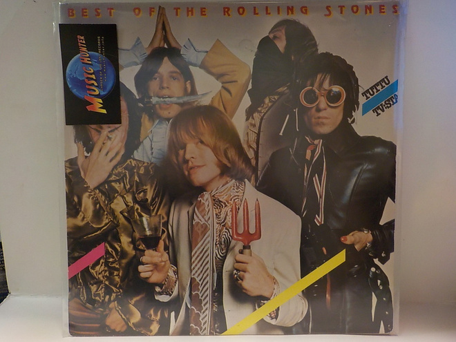 ROLLING STONES BEST OF THE ROLLING STONES RARE FIN PRESS