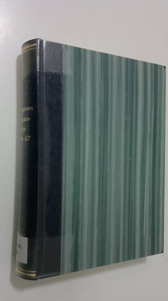 Aarre Lauha : Teologinen aikakauskirja 1956-1957