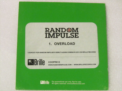Random Impulse • Overload PROMO CD-Single