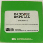 Random Impulse • Overload PROMO CD-Single - pikkukuva 1