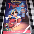 PINOCCHIO WALT DISNEY 60-VUOTISJUHLAVERSIO VHS - pikkukuva 1