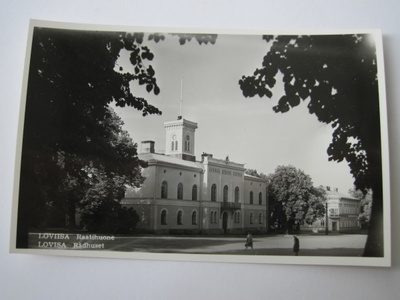 VANHA Postikortti Loviisa 1950-l  Alkup.Mallikappale