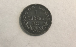 1 markka 1874