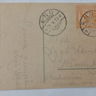 Keväinen kukka-asetelma, vanha väripk, p. 1920 - pikkukuva 2