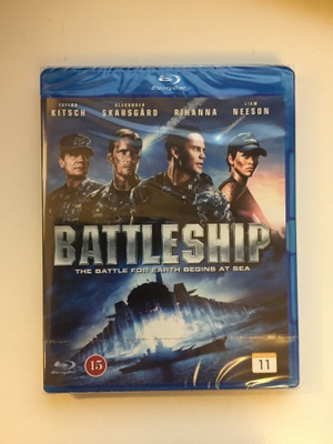 Battleship (Blu-ray) Liam Neeson, Rihanna (2012) UUSI