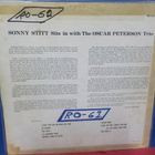 Sonny Stitt Sits In With The Oscar Peterson Trio EX-/VG+ LP - pikkukuva 2