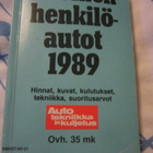 Suomen henkilöautot 1989 kirja - pikkukuva 1