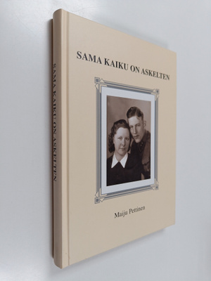 Maiju Pettinen : Sama kaiku on askelten (signeerattu)
