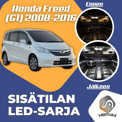 Honda Freed (G1) Sisätilan LED-sarja 9-osainen