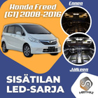Honda Freed (G1) Sisätilan LED-sarja 9-osainen - pikkukuva 1