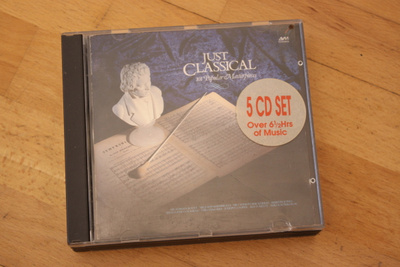Just Classical 101 popular masterpieces 5 CD