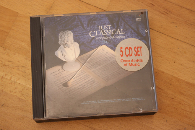 Just Classical 101 popular masterpieces 5 CD