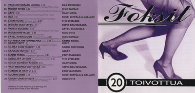 Foksit - 2004 - 20 Toivottua - CD