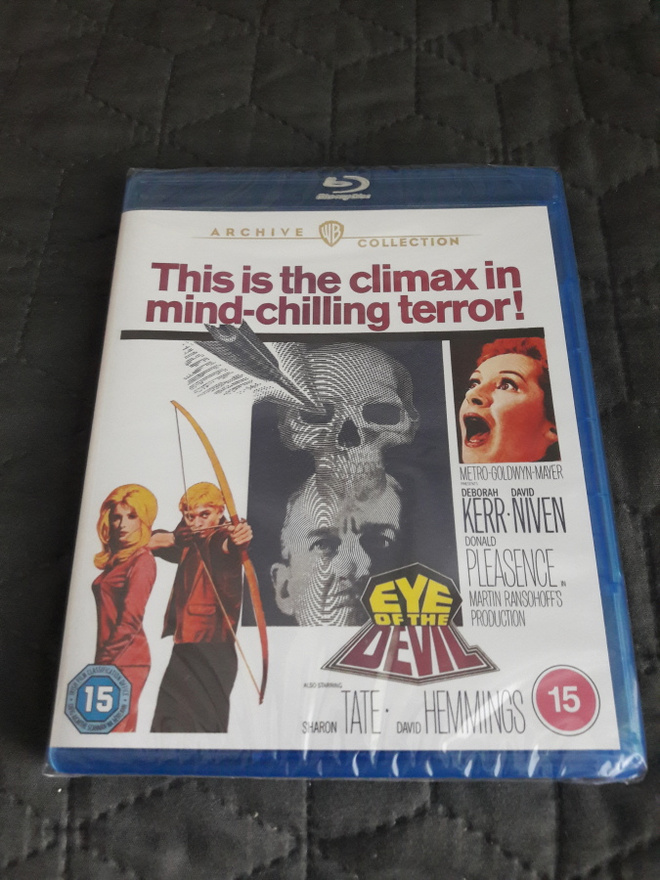 Eye of the Devil - pahan silmä Blu-ray **muoveissa**