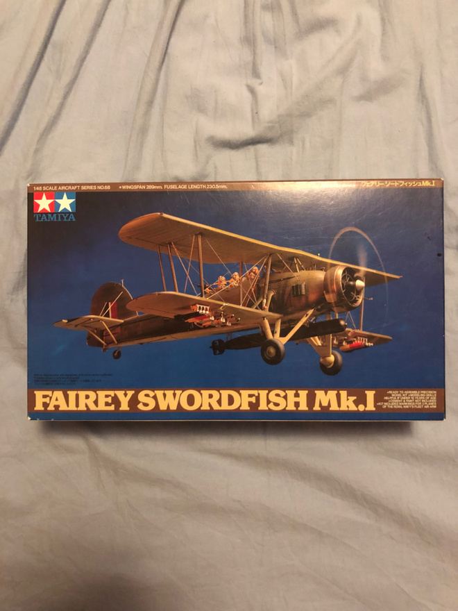 Tamiyan Fairey Swordfish 1/48 ja etsiosasetti