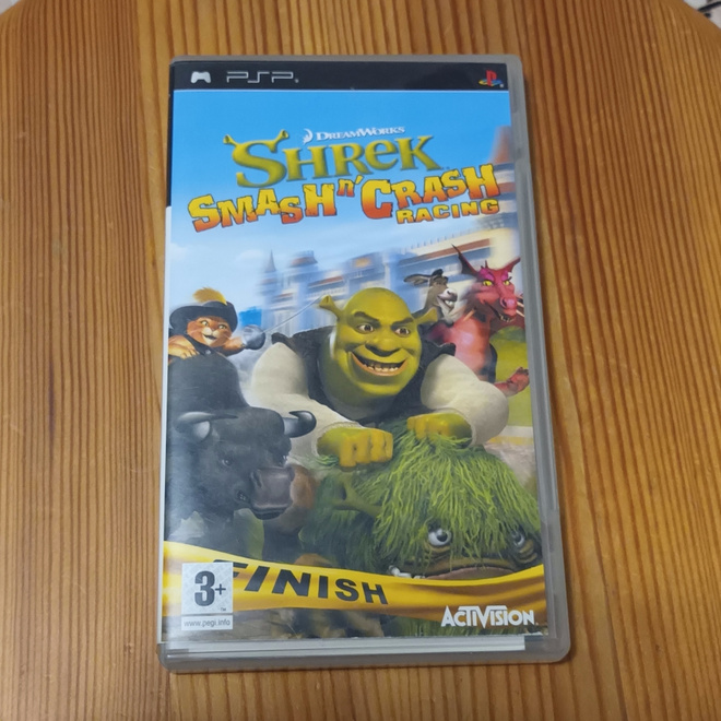 Shrek Smash n' Crash Racing psp