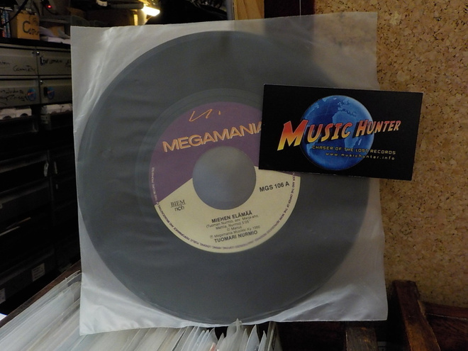 TUOMARI NURMIO - MIEHEN ELÄMÄÄ VG+ 7"