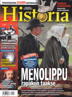 Tieteen Kuvalehti HISTORIA 14/2020 Teema: Siirtolaisuus