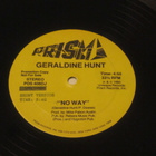 Geraldine Hunt: No Way  12" single  Promo   1980    Disco - pikkukuva 2