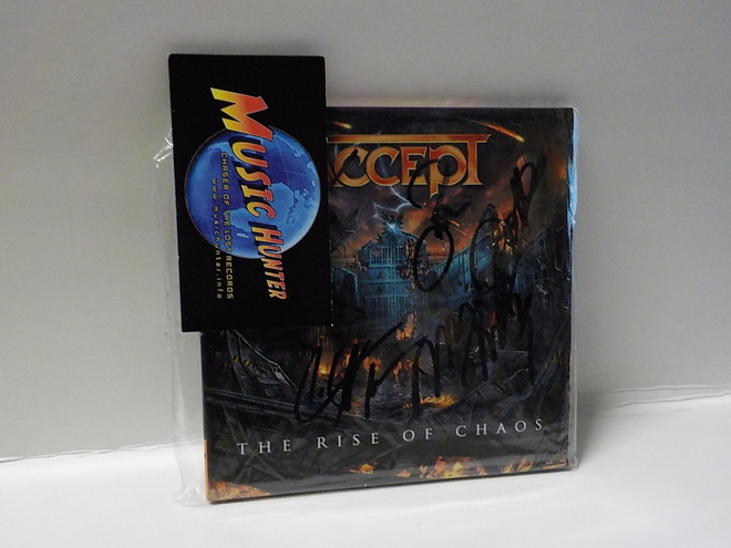ACCEPT - THE RISE OF CHAOS CD + NIMMARIT