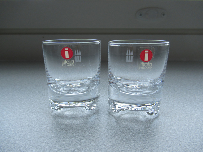 IITTALA GAISSA snapsilasit 2 kpl  (Tapio Wirkkala)