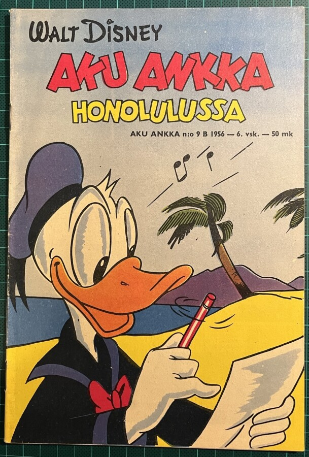 Aku Ankka 1956 no. 9B, Honolulussa