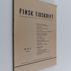Finsk tidskrift H. 4-5 1972 - pikkukuva 1