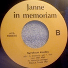 TURKKA MALI  ::  JANNEN LAULU   ::   VINYYLI 7"      1987 - pikkukuva 3