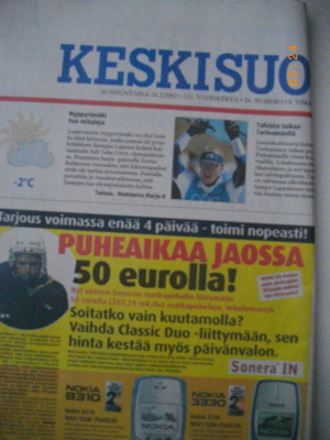 Keskisuomalainen 24.2.2002 (27.5)