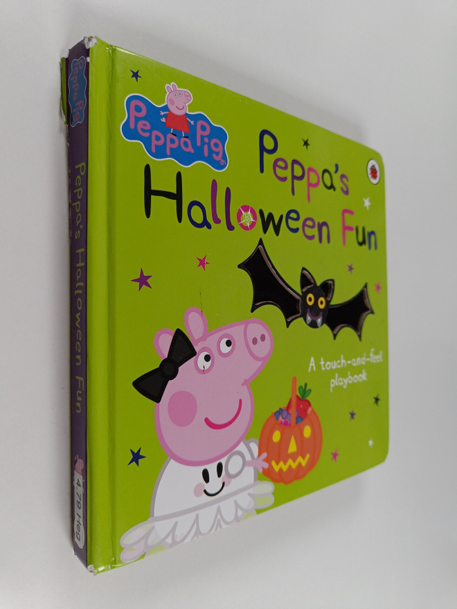 Toria Hegedus : Peppa's Halloween fun : a touch-and-feel ...