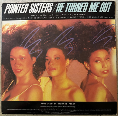 [12''] POINTER SISTERS: HE TURNED ME OUT