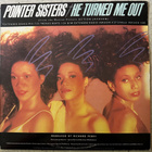 [12''] POINTER SISTERS: HE TURNED ME OUT - pikkukuva 1