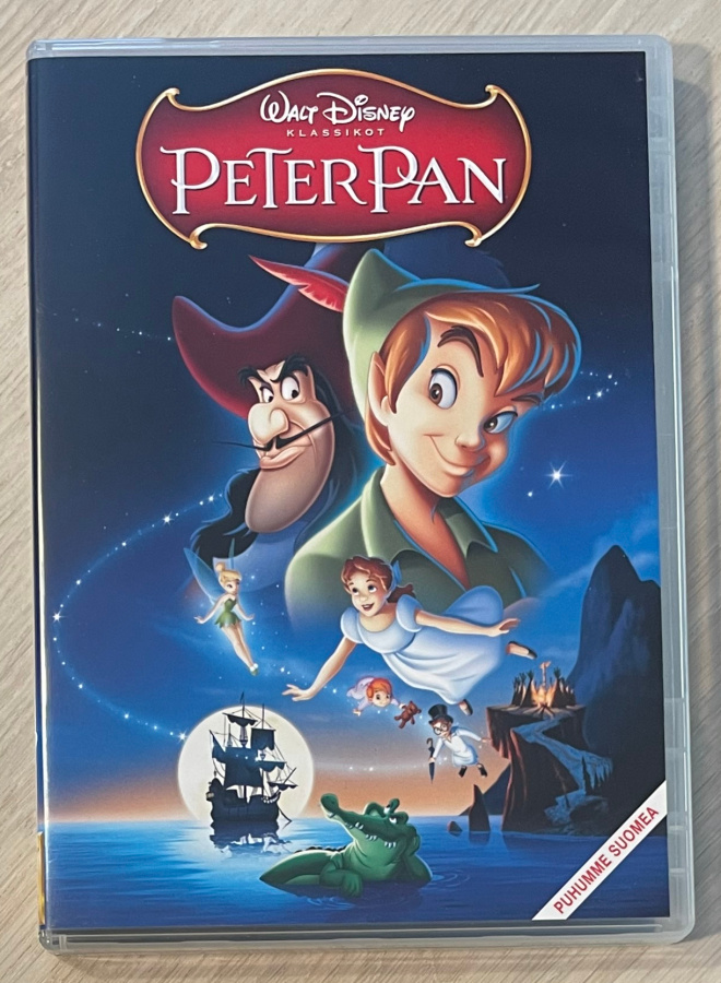Walt Disney: PETER PAN (1953) puhuttu suomeksi