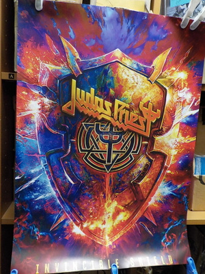 JUDAS PRIEST INVICIBLE SHIELD PROMOJULISTE (W)