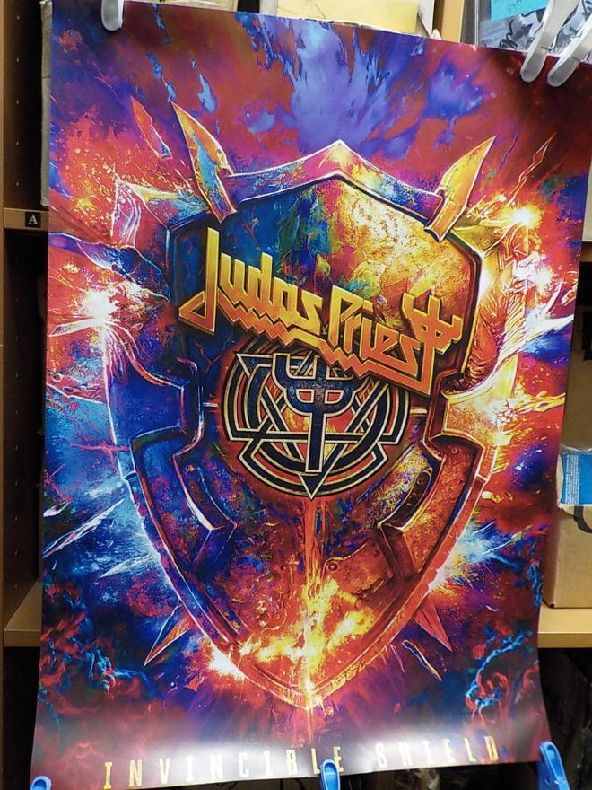 JUDAS PRIEST INVICIBLE SHIELD PROMOJULISTE (W)