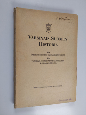 Varsinais-Suomen historia II, 1-2