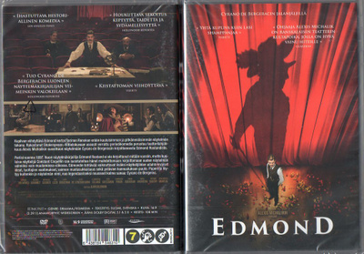 edmond (2018) (40 912) UUSI -FI- DVD suomik. 2018 ranska/b