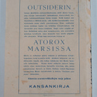 Outsider : Atorox Marsissa : mielikuvitusromaani - pikkukuva 2