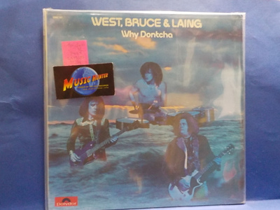 WEST, BRUCE & LANG - WHY DONTCHA - M-/M- 1ST GER PRESS LP