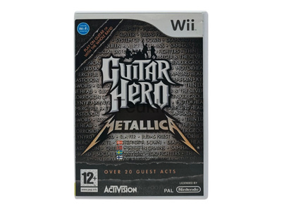 Wii - Guitar Hero: Metallica (CIB)