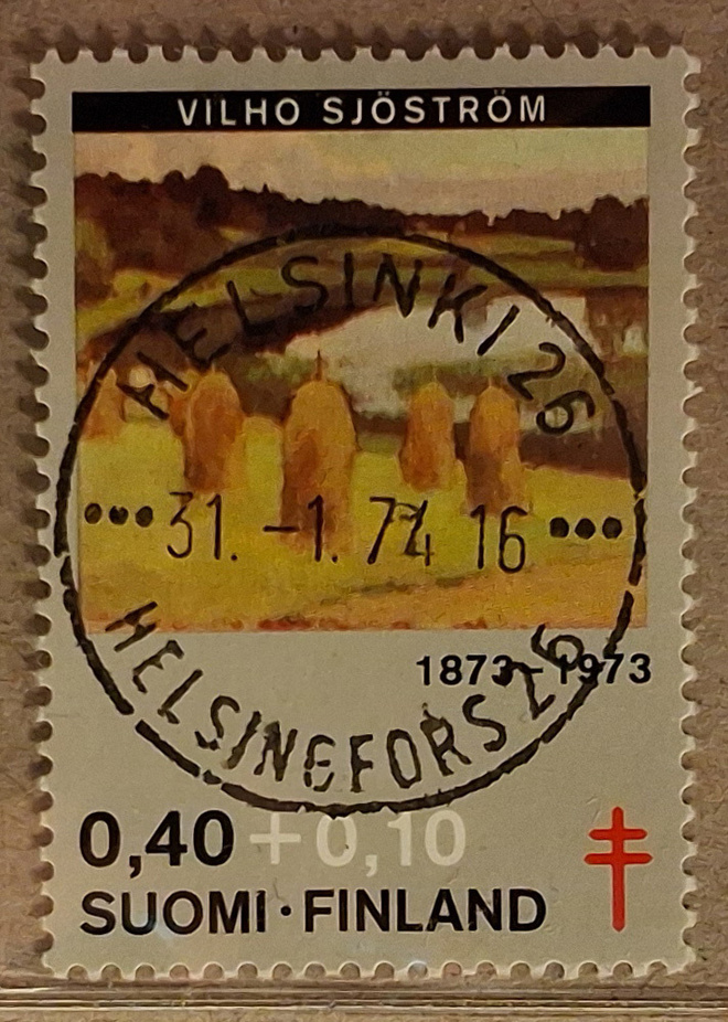 1973 0,40mk TUB: Nappiloisto Helsinki 26 31.1.74 (1065)