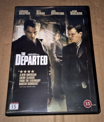 THE DEPARTED DVD