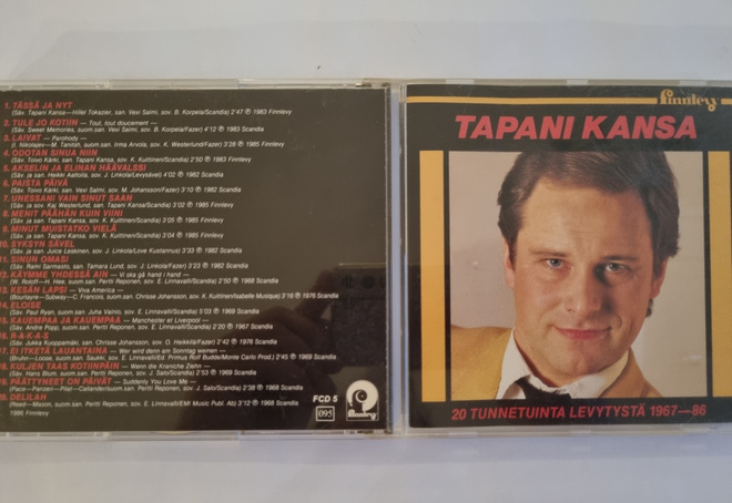 TAPANI KANSA: 20 TUNNETUINTA LEVYTYSTÄ 1967-86 CD