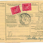 1952 15mk pun. leijona 2 kpl postiennakkopaketin palautus - pikkukuva 1