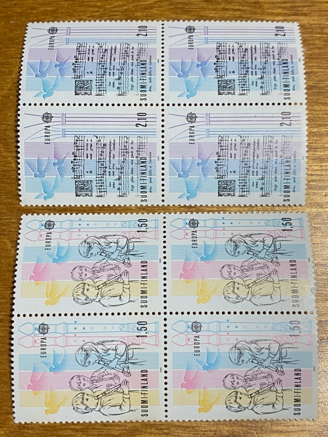 EUROPA 1985 PAARI NELIÖT**