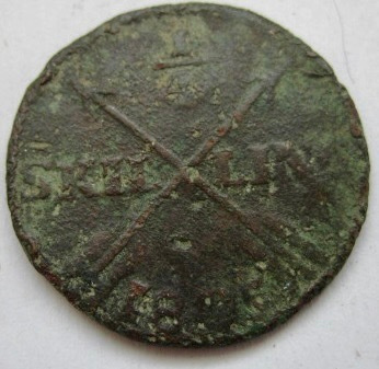 Ruotsi 1/4 Skilling 1805?