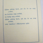 VANHA Lupauskortti Pelastusarmeija Nuorisosotilas 1951 - pikkukuva 3