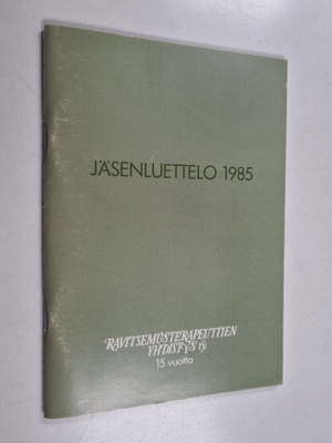 Jäsenluettelo 1985 : Ravitsemusterapeuttien yhdistys