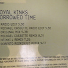 Royal Kinks: Borrowed Time CD-EP - pikkukuva 2